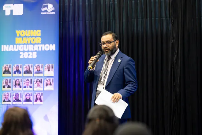 Young Mayor Inauguration